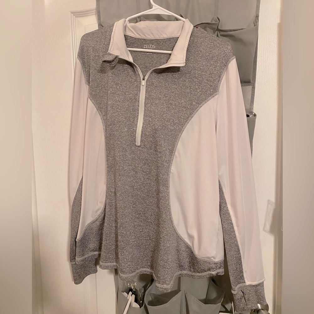 Zelos Long Sleeve 1/4 Zip T Shirt
